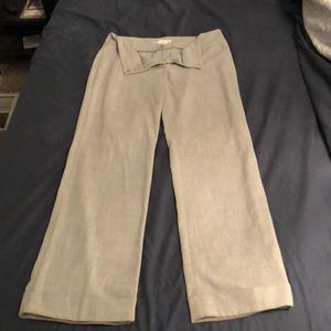 White House Black Market grey dress slacks